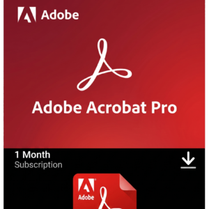 Adobe Acrobat Pro Monthly Subscription