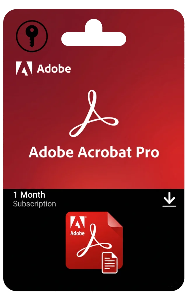 Adobe Acrobat Pro Monthly Subscription
