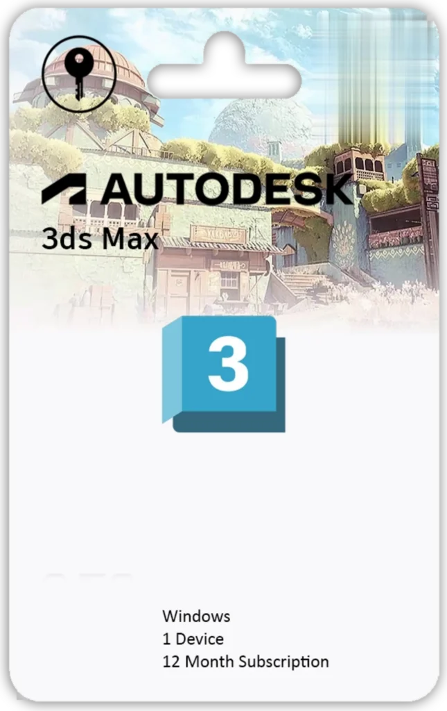 Autodesk 3DS Max – Digital Software License