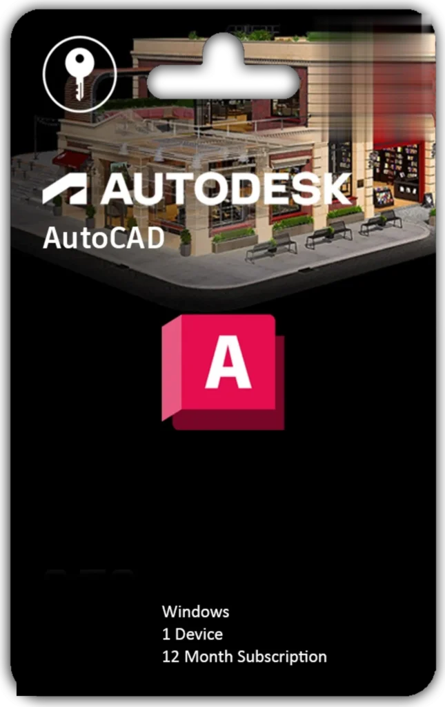 Autodesk AutoCAD – Digital Software License