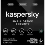 Kaspersky Small Office Security – 25 PC 25 Mobile 3 Server 1 Year – Digital Subscription