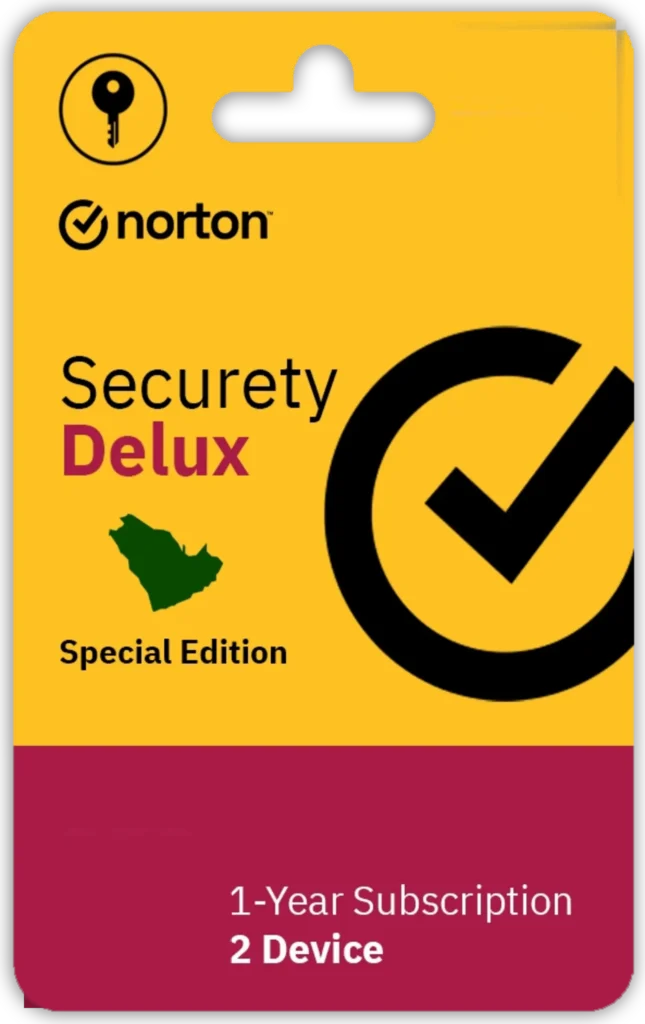 Norton Deluxe Security – 1 Year for 2 Devices – Digital Subscription