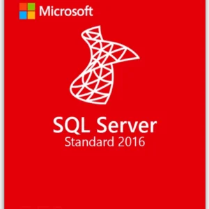SQL Server 2016 Standard - Digital Software License