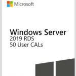 Windows Server 2019 Remote Desktop – 50 User CALs – Digital Software License