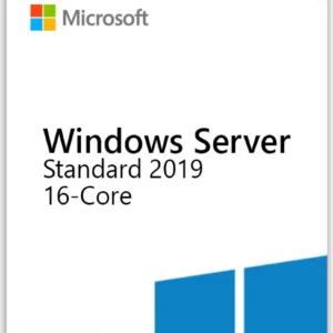 Windows Server 2019 Standard 16 cores - Digital Software License